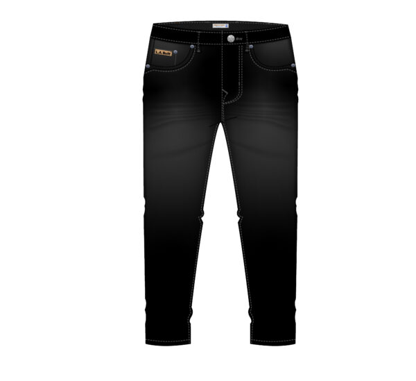 Los Angeles Built Black Denim Jeans