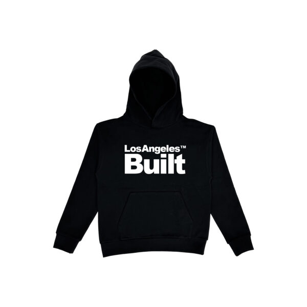 Los Angeles Built Logo Print Hoodie