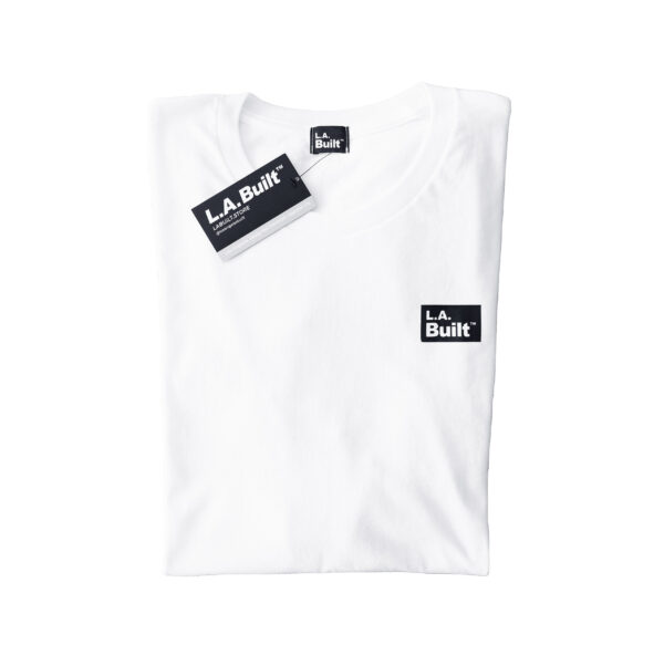 L.A. Built Black Box Left Logo T-Shirt - Image 2