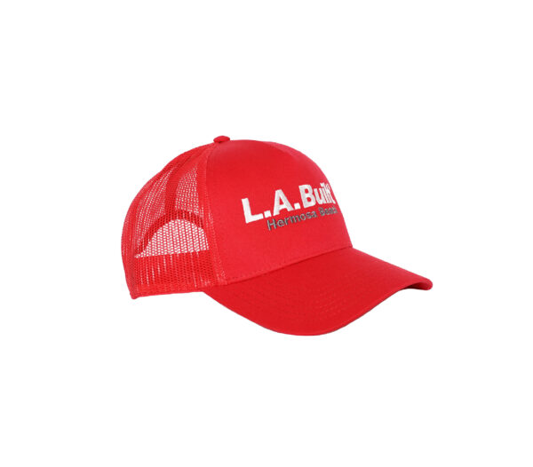 L.A. Built Logo Embroidered Cap Middle - Hermosa Beach - Red - Image 2