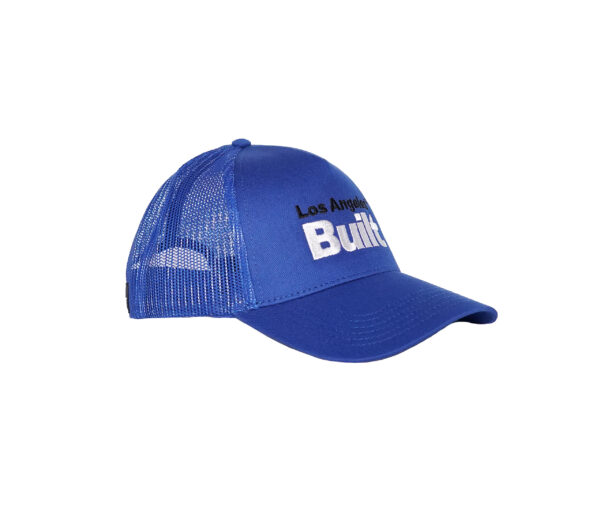 Los Angeles Built Logo Embroidered Cap - Middle - Blue/Wht/Blk - Image 2