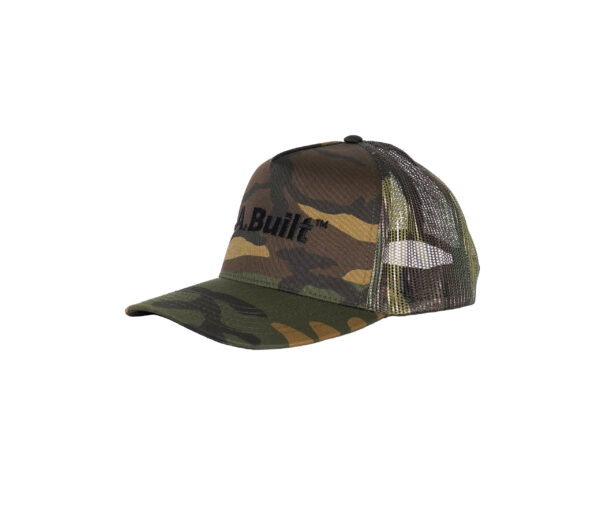 Los Angeles Built Logo Embroidered Cap Middle - Camo/Blk - Image 3