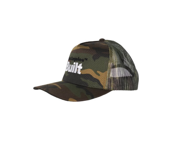 Los Angeles Built Logo Embroidered Cap Middle - Camo/Wht - Image 3