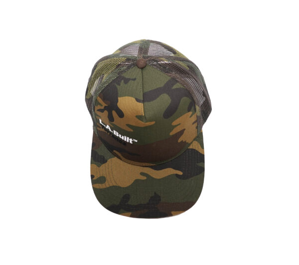 L.A. Built Logo Embroidered Cap - Torrance - Camo/Wht - Image 4