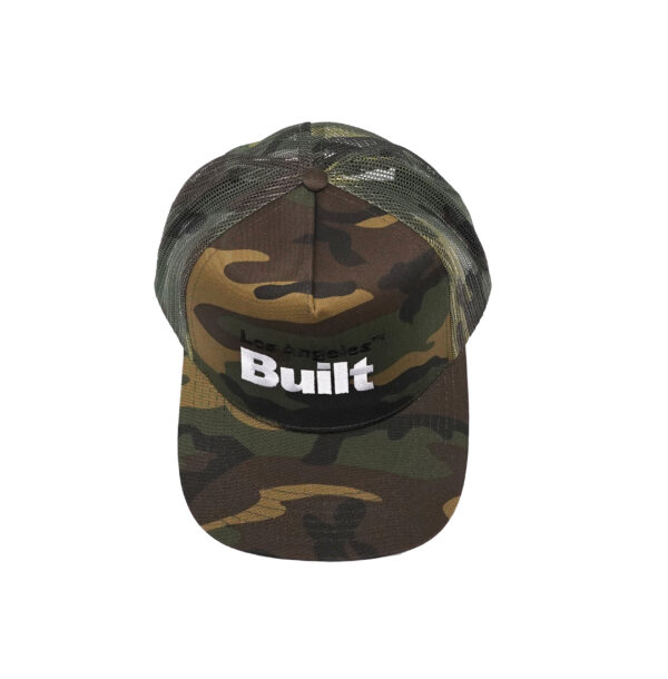 Los Angeles Built Logo Embroidered Cap Middle - Camo/Wht - Image 4