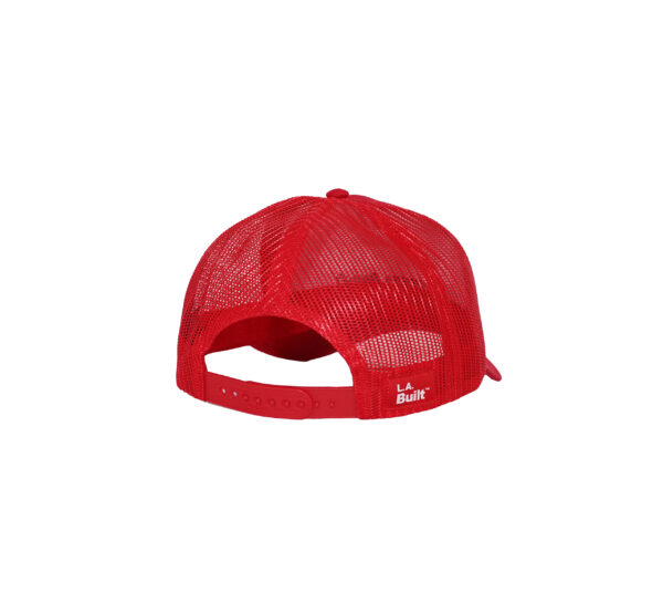 L.A. Built Logo Embroidered Cap Middle - Hermosa Beach - Red - Image 5