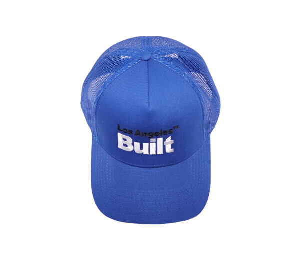 Los Angeles Built Logo Embroidered Cap - Middle - Blue/Wht/Blk - Image 4