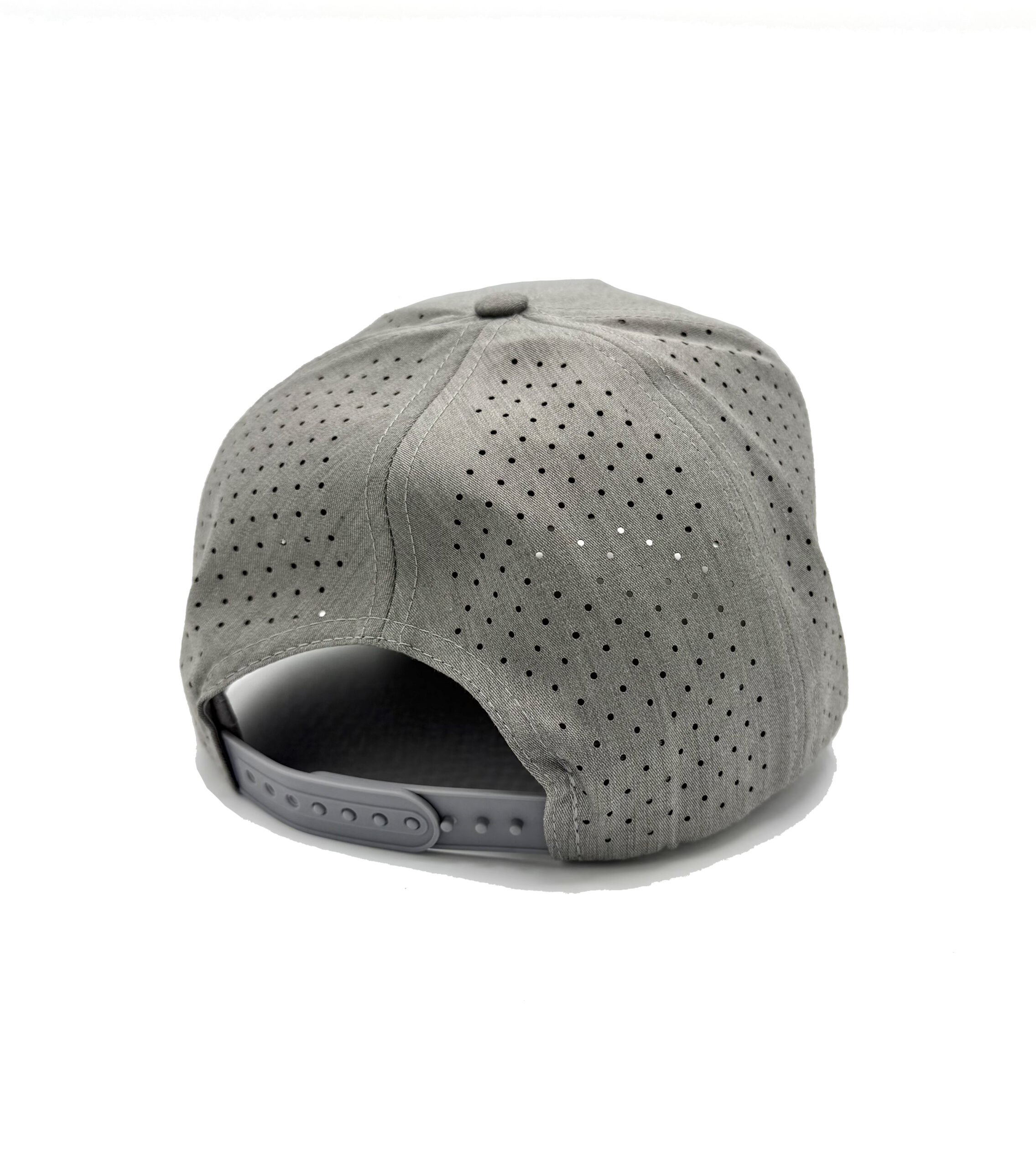 L.A. Built Embroidered 3D Puff Logo Cap/Hat - Grey/Blu/Wht - Image 5