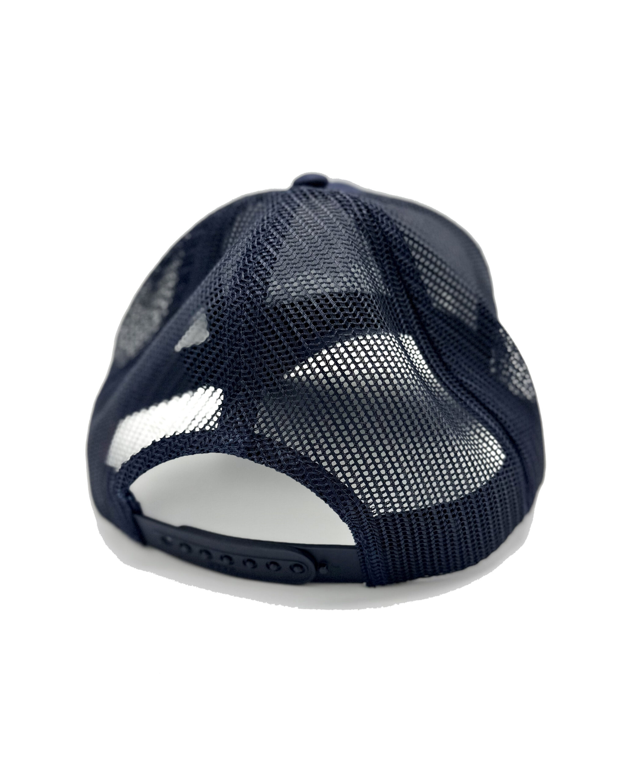 L.A. Built Embroidered 3D Puff Logo Cap/Hat v2 - DkBlu/Wht - Image 5